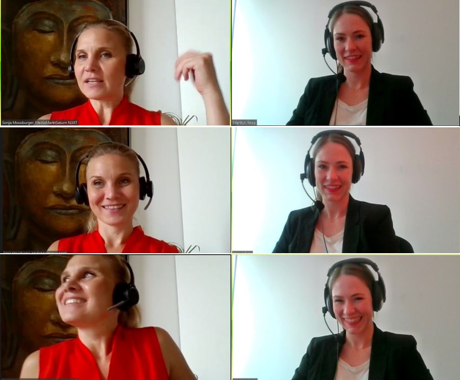 Marilyn_Repp's tweet photo. Neue Folge des #FemaleRetailPodcast mit @SonjaMoosburger von @MediaSaturn über die digitale Transformation im Konzern, persönliche Schlüsselmomente der Selbst-Vermarktung und die Zukunft des #ConsumerElectronics Branche! Danke für den spannenden Talk 😊 https://t.co/9cxF5XTDvK https://t.co/9BRe7BCHOP