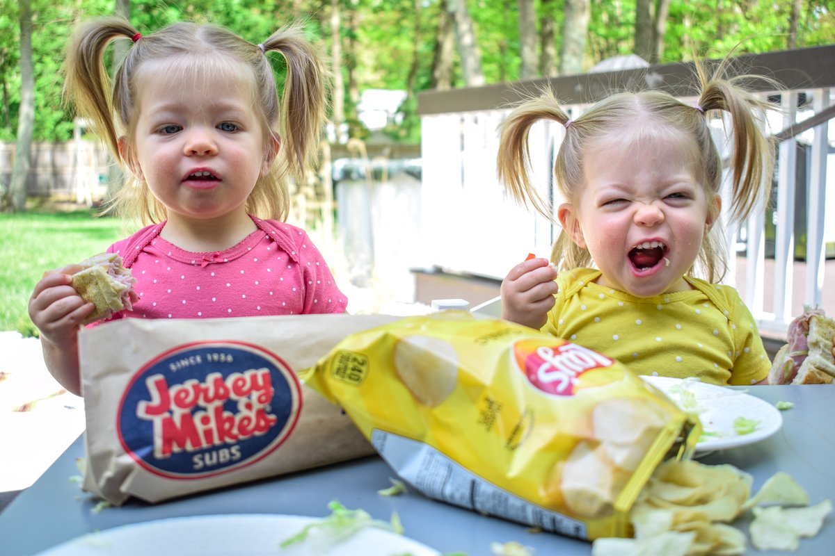 jerseymikes's tweet photo. Because best buds share subs https://t.co/EhVHd3jDBw