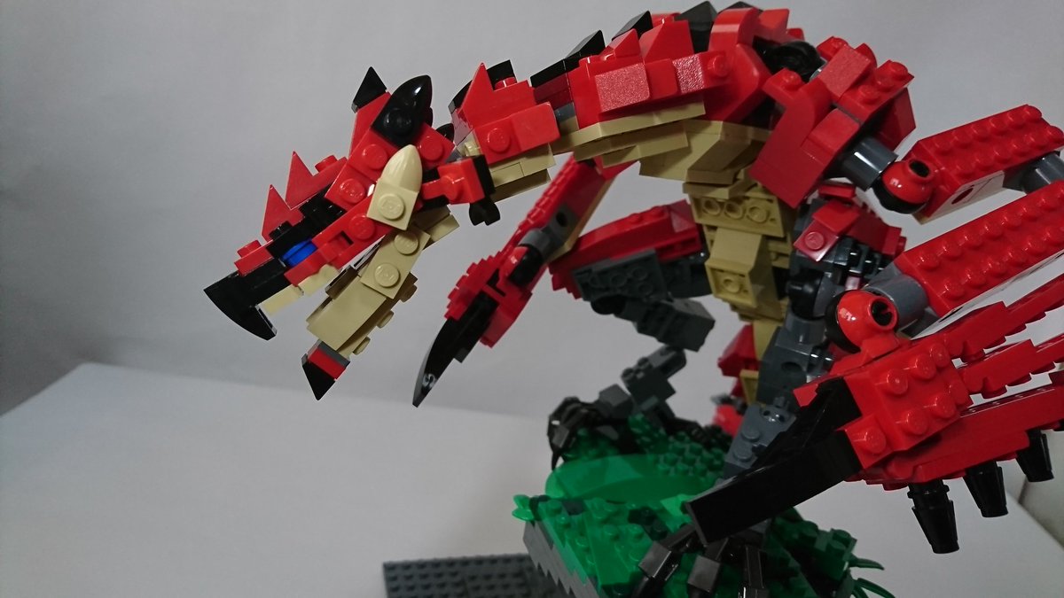 コイノボリ Legoでリオレウス作ってみました 結構な自信作 ただクオリティ重視しすぎて自重と関節のバランスが若干悪くて自立しにくいw Lego Mhレゴ部 コイノボリ Legoでリオレウス作ってみました 結構な自信作 ただクオリティ重視しすぎて自重と関節のバランスが若干悪くて自立しにくいw Lego Mhレゴ部