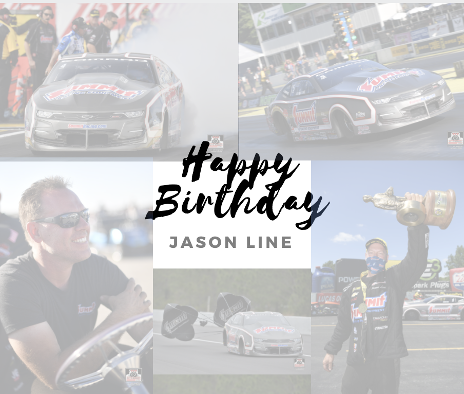 KBTitanNHRA's tweet photo. Happy birthday to #TeamSummit Chevy Camaro driver @JasonLine_PS! 

@SummitRacing @TeamChevy #ProStock
#FinishLineTour https://t.co/GPMtojpETv
