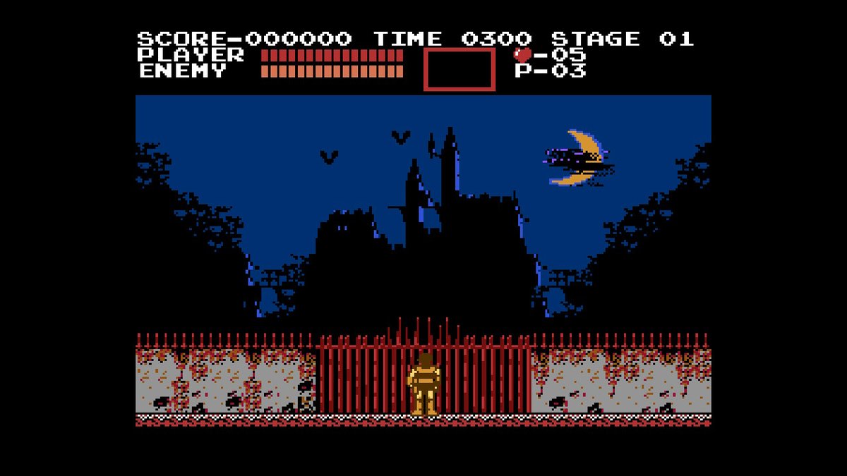 NickeTendo's tweet photo. #Castlevania #NES #NintendoSwitch https://t.co/CvpIjOACwp