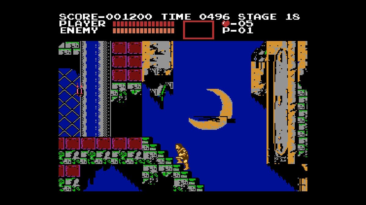 NickeTendo's tweet photo. #Castlevania #NES #NintendoSwitch https://t.co/CvpIjOACwp