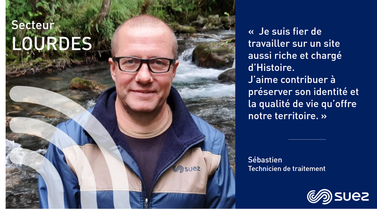En cette période estivale, nos agents @suezFR œuvrent tous les jours sur des sites remarquables tels que la Cité de #Carcassonne dans l'#Aude ou le haut lieu de pèlerinage de #Lourdes dans les #HautesPyrénées afin d'accompagner les afflux de population saisonniers.