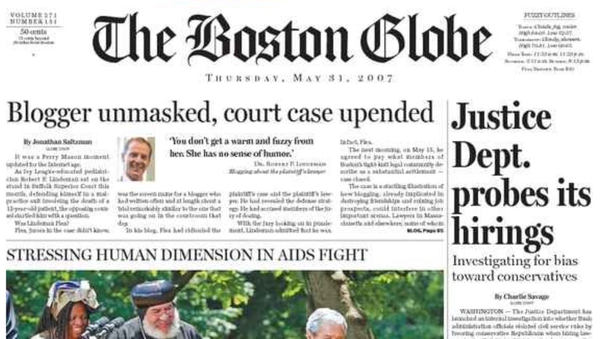 And they wanted junior docs to know that anonymity online is often just wishful thinking.  http://archive.boston.com/news/local/articles/2007/05/31/blogger_unmasked_court_case_upended/