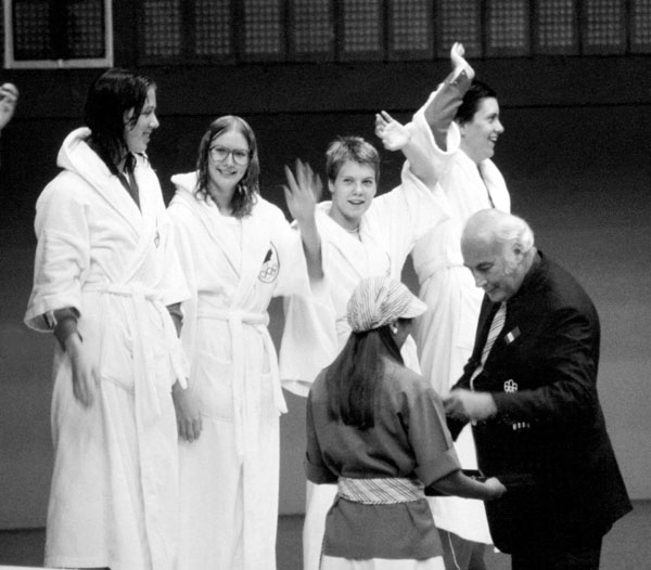 SwimmingCanada's tweet photo. #OnThisDay The women’s 4x100 freestyle (G. Amundrud, B. Clark, B. Smith, A. Jardin, D. Clarke), as well as Nancy Garapick in the 200 backstroke captured bronze on home soil at the 1976 Olympics. Curtis Myden also brought home bronze in the 200 IM at the 1996 Olympics in Atlanta. https://t.co/YsFSY44gAa