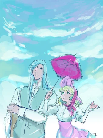 遠…い昔に描いたアンジェリークのイラストたち… 