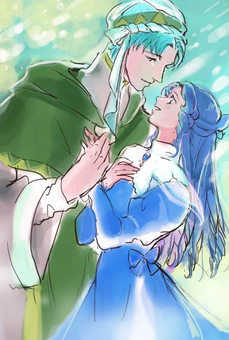 遠…い昔に描いたアンジェリークのイラストたち… 