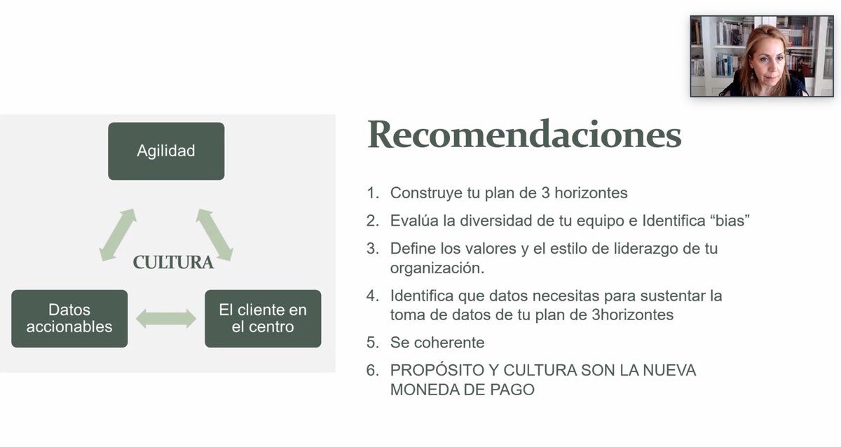 Consultorespq's tweet photo. Las 6 recomendaciones para tener éxito en la transformación de tu empresa según Ana Alonso en el #3erCXSummit https://t.co/TFHOi5tdd3