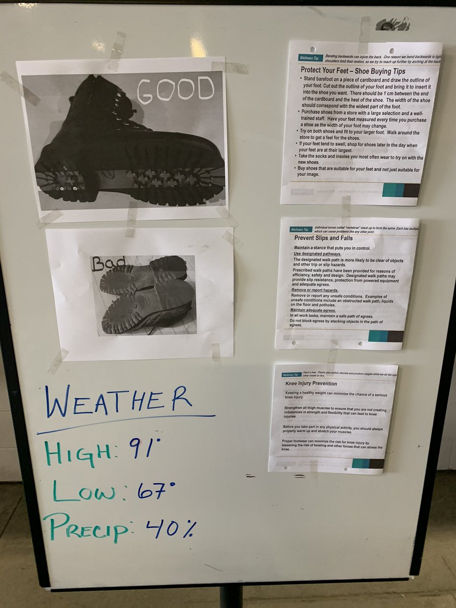 8024Safety's tweet photo. Glendale HOW’S YOUR TREAD???
#SafetyFirst #FocusFriday @VinnyMUPSer https://t.co/R6GPqXOhiV
