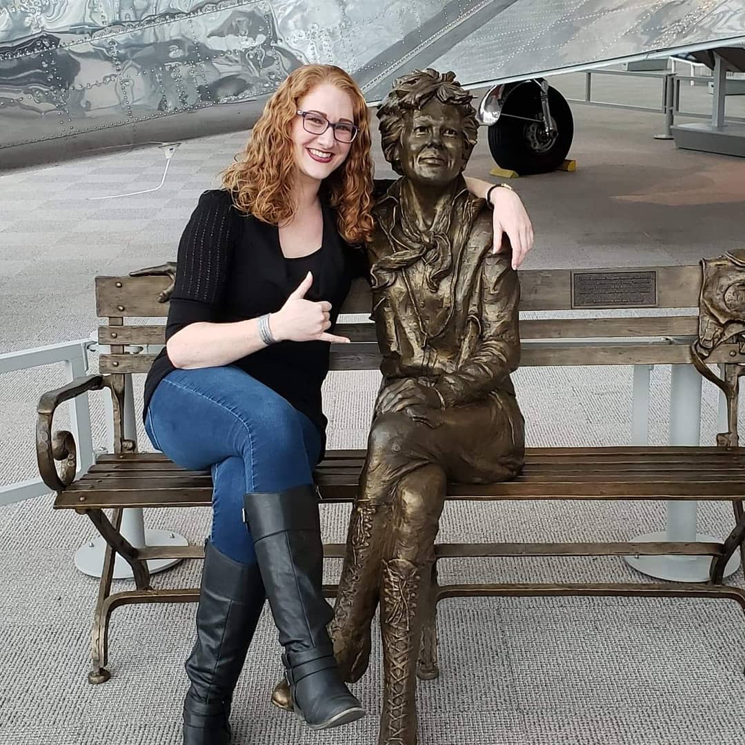 ChryCtySpitfire's tweet photo. Happy birthday, you wild woman. What a legacy. 🦸‍♀️ #AmeliaEarhart
.
#aviatrix #womeninaviation #womenempowerment #ladypilot #femalepilot #pilot #aviation #aviationhistory #flygirl #aviationlover #aviatrixlife #aviator #ladyaviators #studentpilot #SalemOR #CherryCitySpitfire https://t.co/GnnoQbezSq