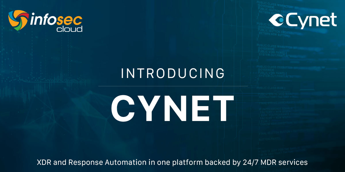 Infosec_Cloud's tweet photo. We are pleased to have partnered with Cynet Security to provide Advanced Threat Protection, Endpoint Detection and Response and Network Traffic Analysis, consolidated into a single platform.

Find out more about Cynet here: https://t.co/lvrnOuGK0Y https://t.co/AxQxwDlolT