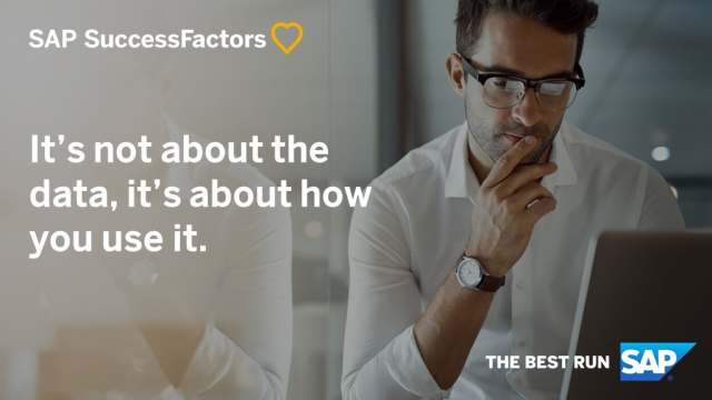 Saying you are data driven is one thing, being data driven is another. Read more on how successful #HR departments are the ones who know what to do with their data: bit.ly/3fNJLBF #SAPSuccessFactors bit.ly/2ZU9CCK