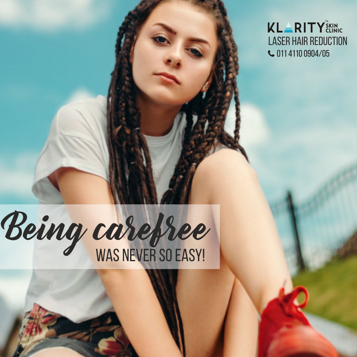 KlarityC's tweet photo. Laser Hair Reduction is the fastest, pain-free, USFDA approved technology for hair reduction. Have you still not tried it?
#laserhairreduction #USFDAApproved #hairfreecarefree #klarityskinclinic #gk2 #newdelhi https://t.co/noSNkymXBO