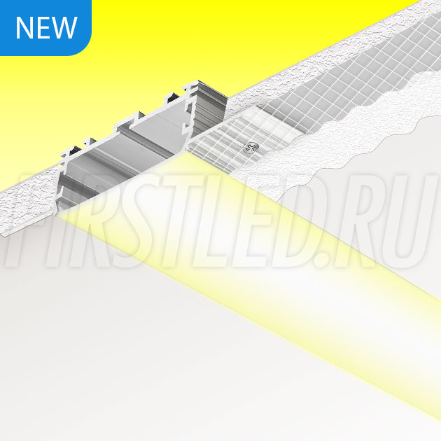 firstled's tweet photo. TALUM NOFRAME 45.19 - профиль с широкой световой полосой 45мм и глубиной встраивания всего 19мм. https://t.co/vkcvKdO5NJ