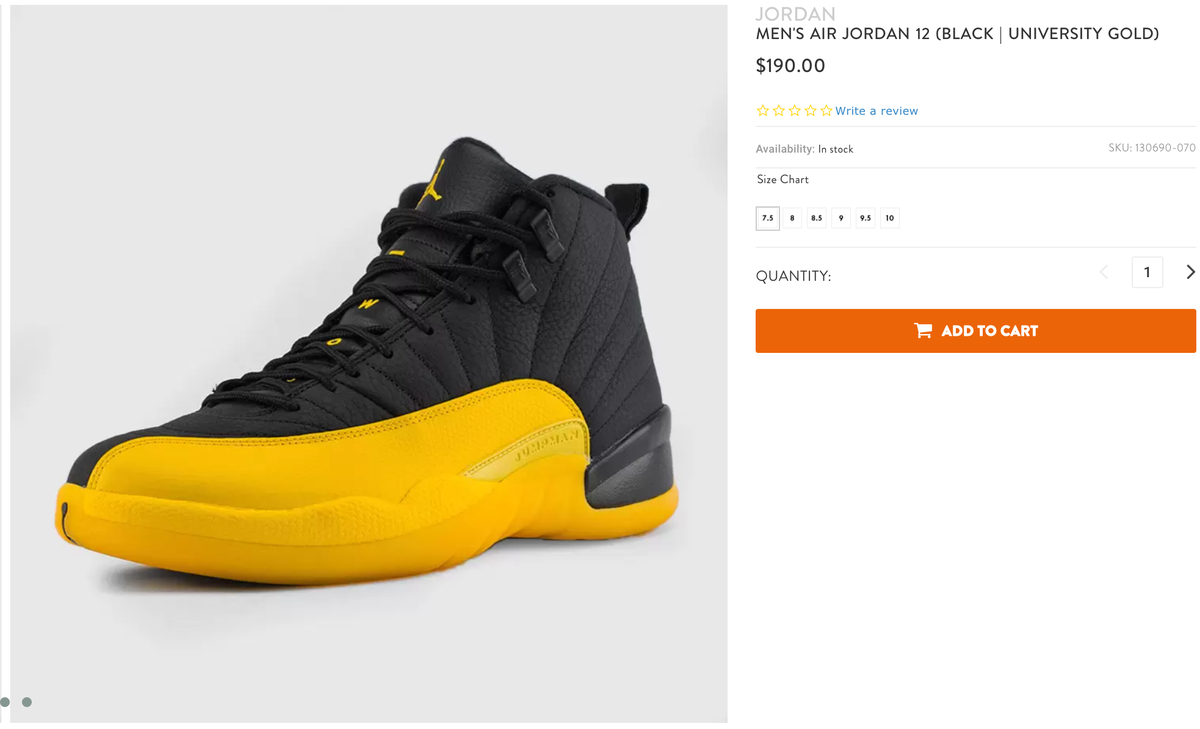 jordan 12 snipes