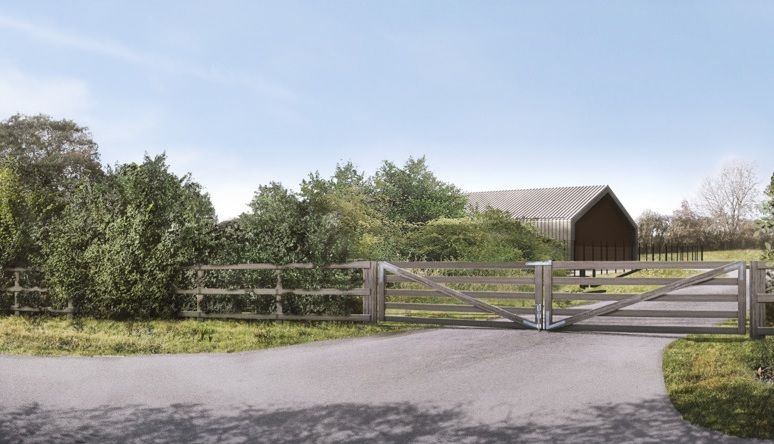 CalcoHVTD's tweet photo. #HS2 hides #Chiltern tunnel shafts in barns. It is designed to look like an ordinary #countrysidebarn, but in reality it is camouflage for Britain’s biggest #infrastructure project https://t.co/89AoMFCuw7

via @TCIndex https://t.co/gtAsb9goGx