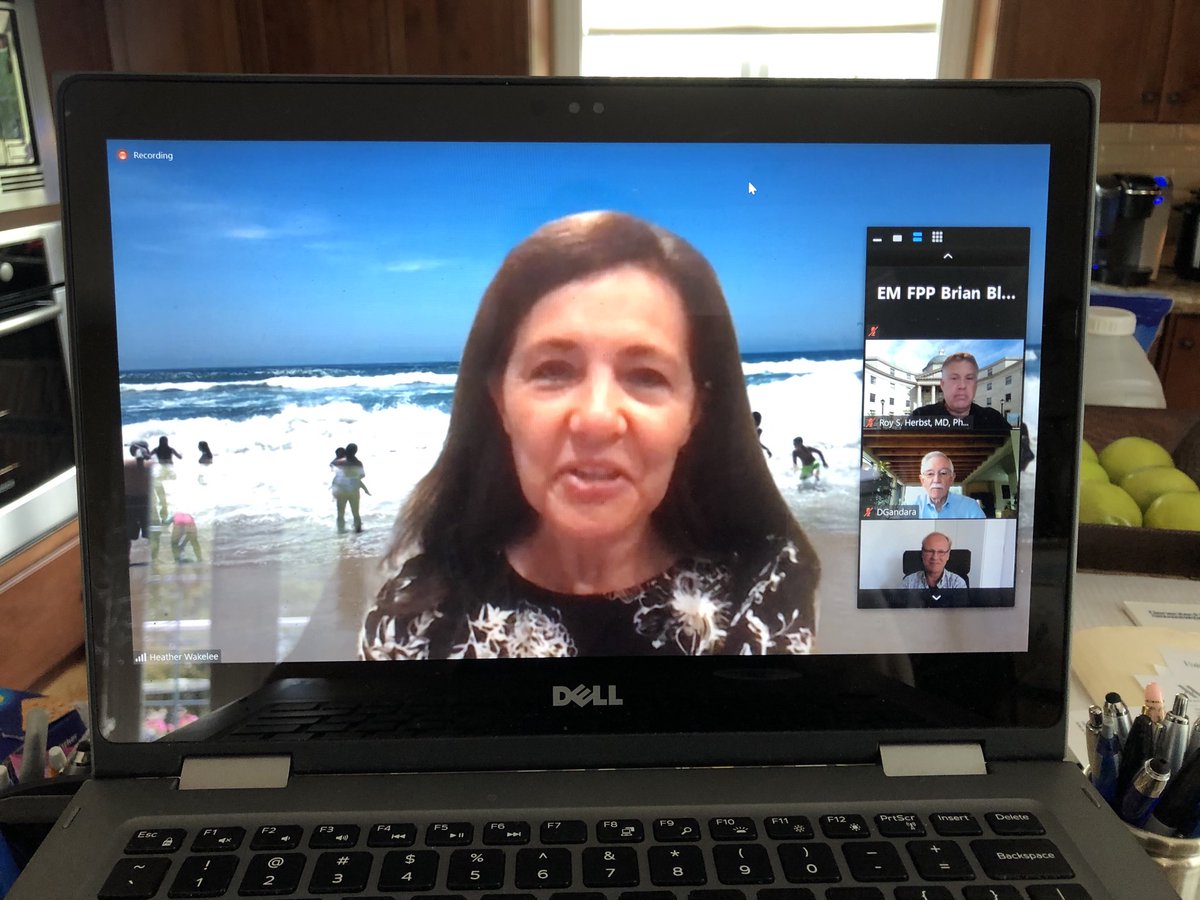 donnashort's tweet photo. Kicking off today’s #gotoilcc20 @HwakeleeMD new cochair with @drgandara @DrRoyHerbstYale the latest and greatest in #lungcancer #lcsm @StanfordMed @ucdavis @Yale @gotoPER #virtuallearning #getsmushed https://t.co/yOGqoWPEPh