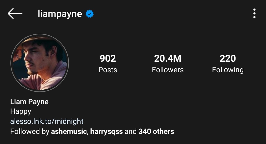 kiwitharry's tweet photo. wAIT WHAT IF THE OTHER BOYS ALSO ADD SOMETHING IN THEIR BIOS JUST LIKE WHAT THEY DID WITH "hello. we. are. one. direction. yay."

LIAM IS HAPPY https://t.co/ewlgdvz3DK