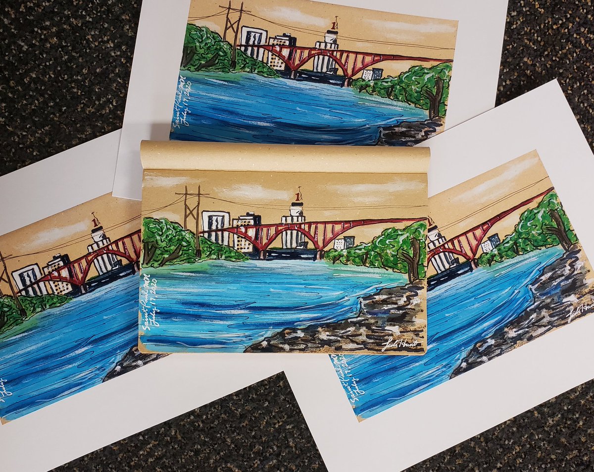 dotsbyjuli's tweet photo. "View from the Mississippi" Prints! 

$35 shipped
DM if interested! https://t.co/4urs0Ph8AE