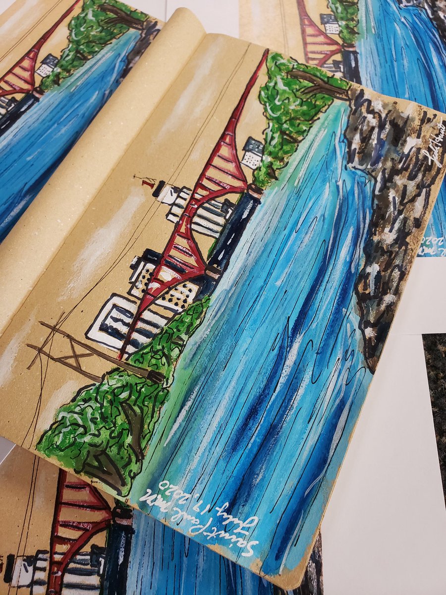 dotsbyjuli's tweet photo. "View from the Mississippi" Prints! 

$35 shipped
DM if interested! https://t.co/4urs0Ph8AE