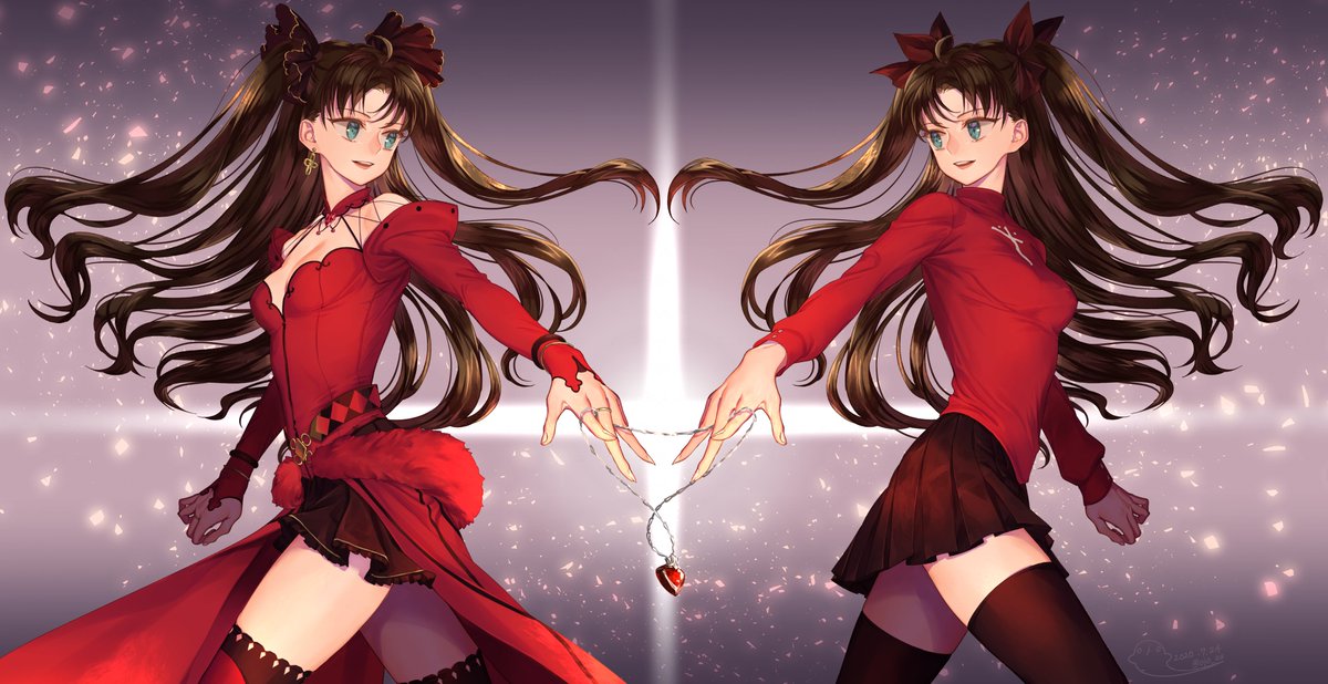 Fgo お題箱より Fateシリーズの遠坂凛ちゃん 礼装かわいい ありがとうございました 茜屋のイラスト
