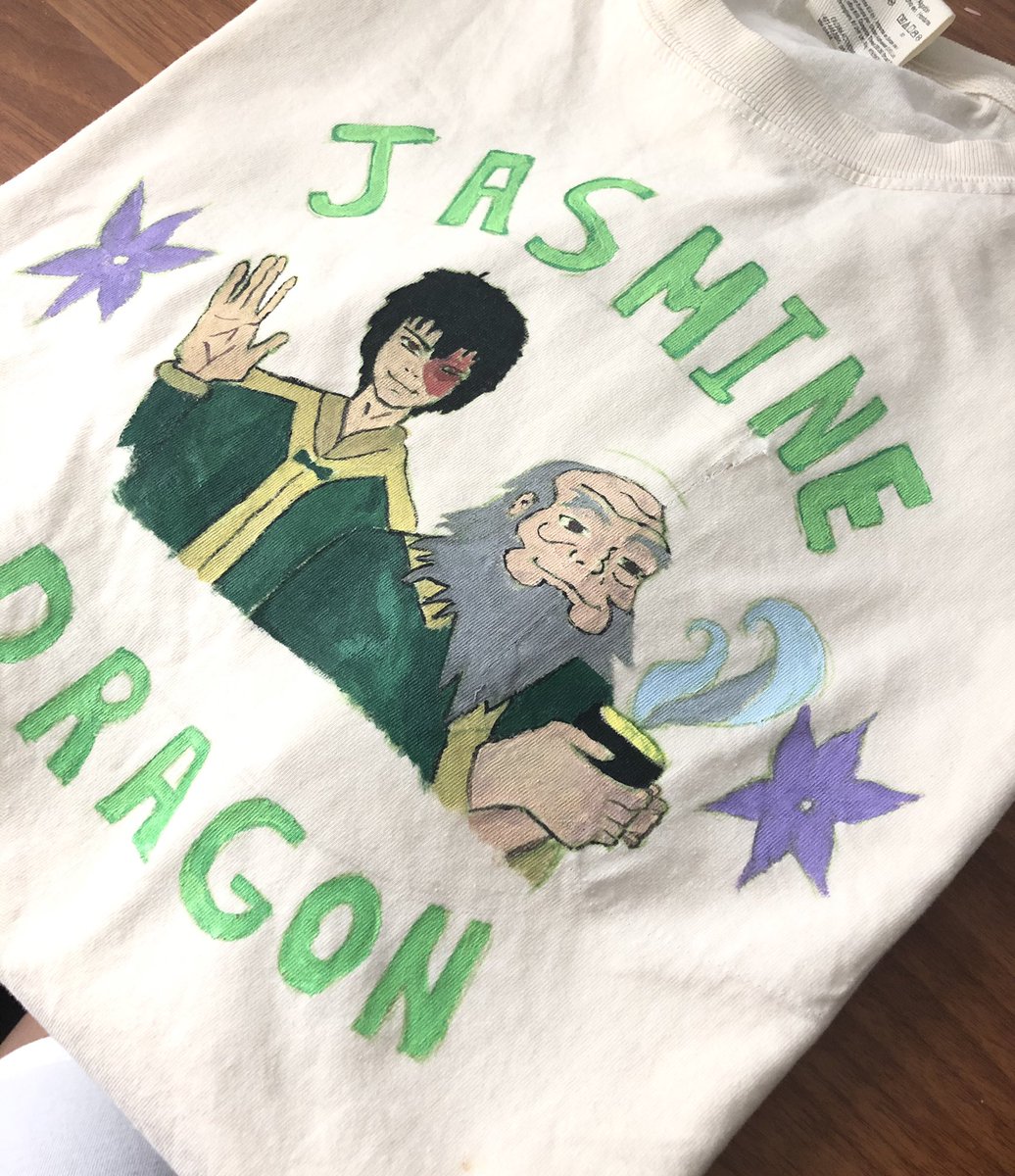 AlwaystheTrio's tweet photo. Check out this hand-painted #AvatarTheLastAirbender #atla shirt! Ok #Etsy 
https://t.co/VAWjR8IWpA https://t.co/eMOhTOPNp9