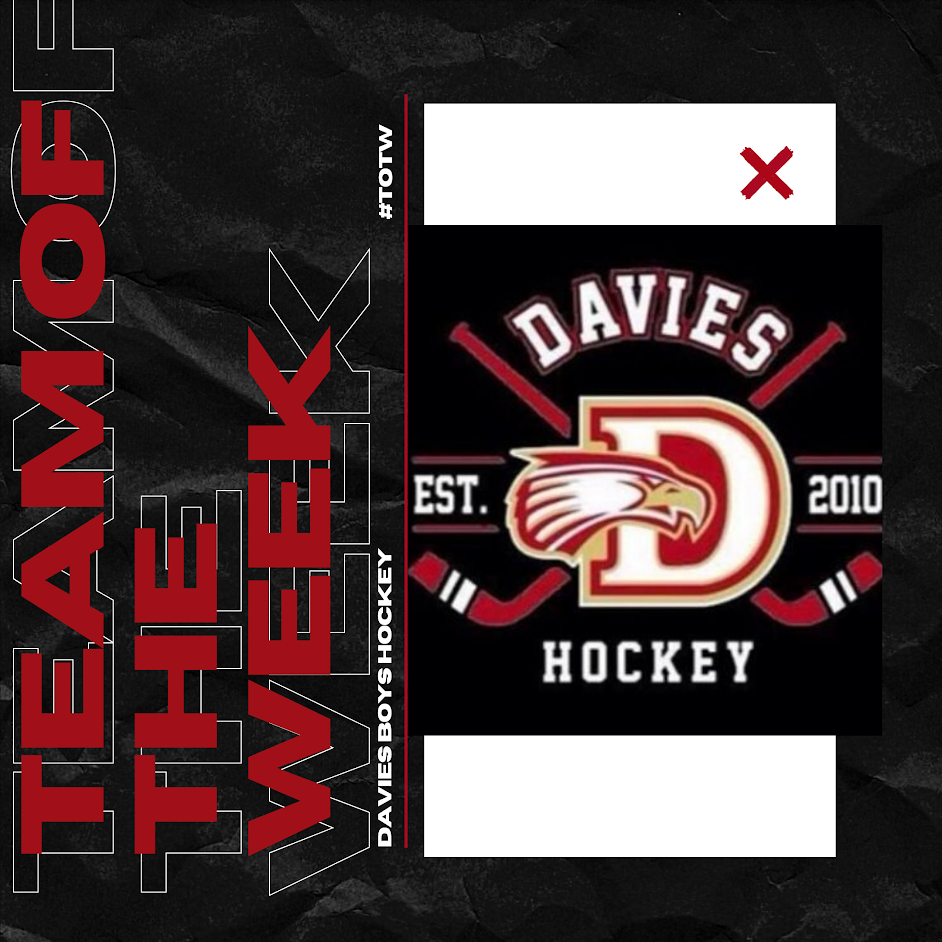 Teamupevent's tweet photo. #TeamOfTheWeek This weekโs team of the week is @Davieshockey1 ๐ Way to go, Davieโs PushSavers! ๐ #TOTW #PushSave #PushSavers https://t.co/OhVezpksxf