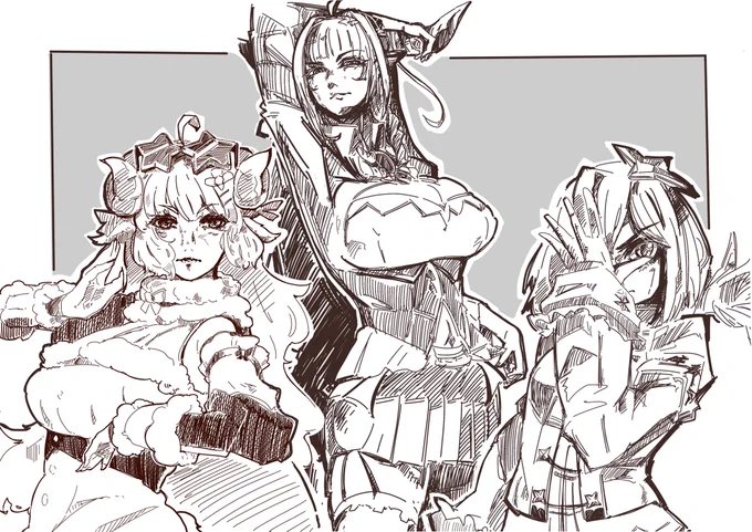 #私の絵柄ギャップ 