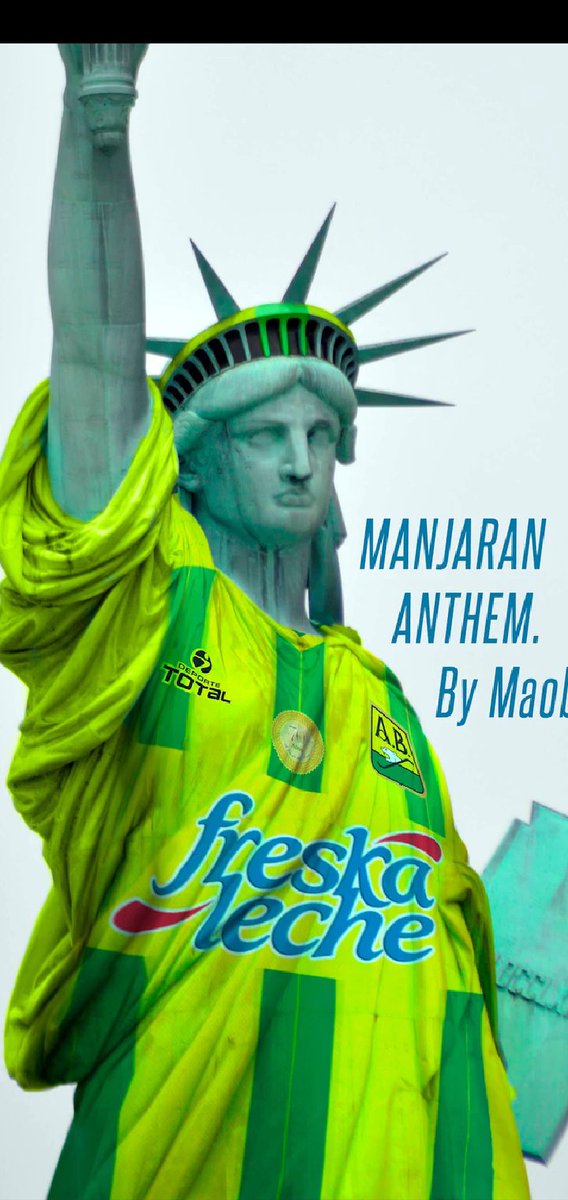 fanrock93's tweet photo. Welcome to #Manjaran #BucaraYork los envidiosos dirán que es la estatua de la libertad pero acá tenemos al #elsantisimo 😎 https://t.co/HO1xH1S5YW