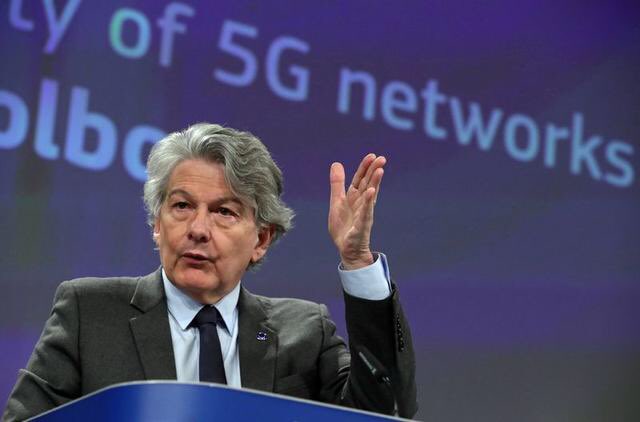 ThierryBreton's tweet photo. Last January we presented the 🇪🇺#5GToolBox to ensure the safe deployment of this key technology for:
✔️strengthened #cybersecurity
✔️digital #autonomy
Today with all Member States we report on progress and next steps👇
https://t.co/5QYdomZypH
@EU2020DE https://t.co/1nABEtXoYp