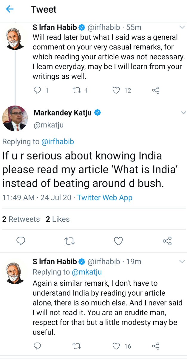 manuvichar's tweet photo. This story is titled :
'A Judge and a Scholar'
Or
'Read my blog instead of beating around the bush' https://t.co/PbVhE647oJ