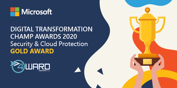 4wardit's tweet photo. 4ward riceve il GOLD Security&amp;Cloud Protection Award ad Inspire 2020 per l’impegno dimostrato nel guidare il cliente nel percorso di trasformazione del proprio modello di sicurezza. Un grazie al nostro team che con passione si mette in gioco per fare la differenza! https://t.co/C1xThJkqix