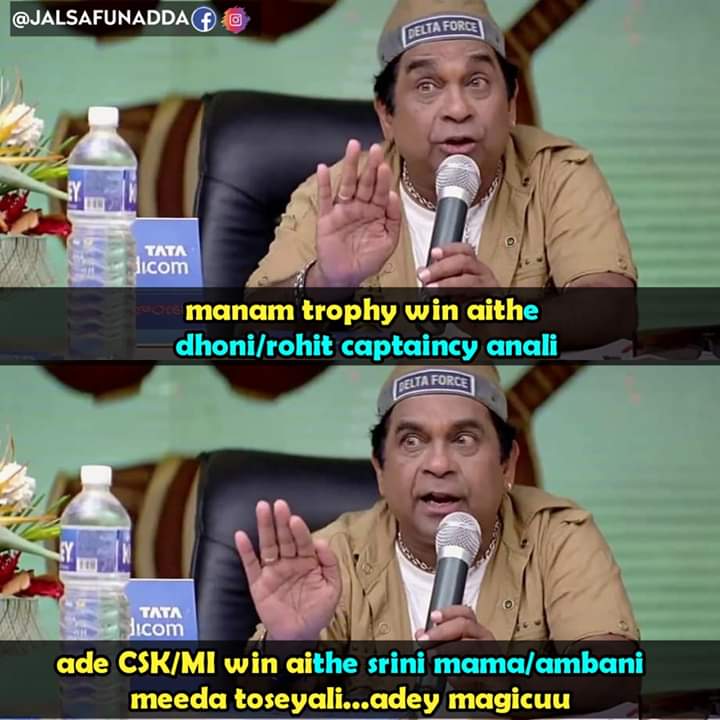 Saikumar_410's tweet photo. MI vs CSK best rivalries ever !
kaani opponents win ainapdu kuda accept cheyakunda ambani...srini mama anukuntu endoo π€·π»ββοΈπ€·π»ββοΈ
#mumbaiindians
#chennaisuperkings
#iplpost https://t.co/NStHuaxx9e