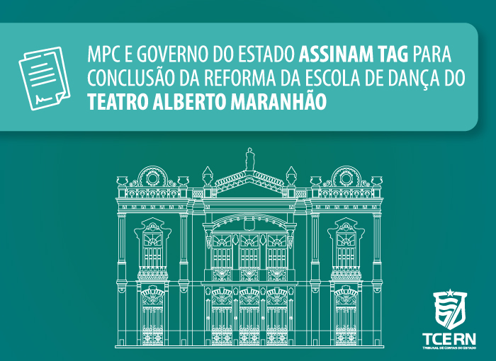 TCE_RN's tweet photo. O Pleno do @TCE_RN homologou Termo de Ajustamento de Gestão firmado entre @mpcontasrn e Governo do Estado para viabilizar conclusão da reforma da Escola de Dança do Teatro Alberto Maranhão.

Saiba mais: https://t.co/3JULGfhiGo https://t.co/ry5zcBvQLf