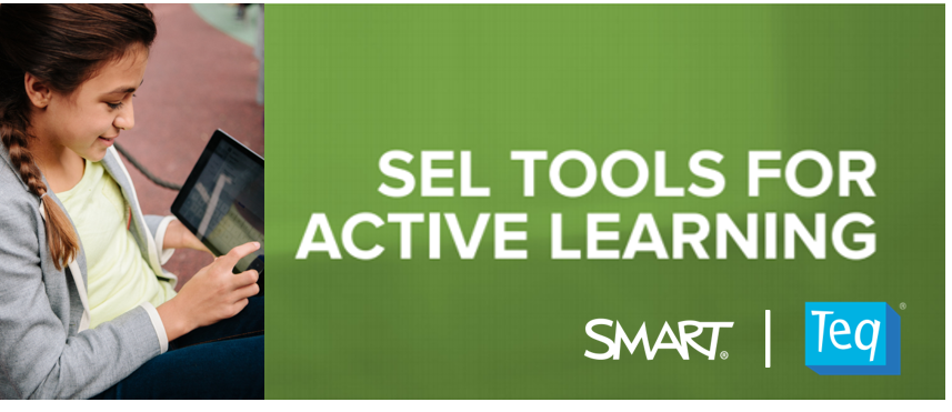 TeqProducts's tweet photo. Even in the face of #socialdistancing, #socialemotionallearning can be built into everyday content delivery. On 8/13 at 11AM ET, join Kris from @SMART_Tech and Chrissy from @TeqProducts to discuss how schools are increasing #SEL skills in students. https://t.co/BNFU2r7lSy https://t.co/XTNiA5p4XV