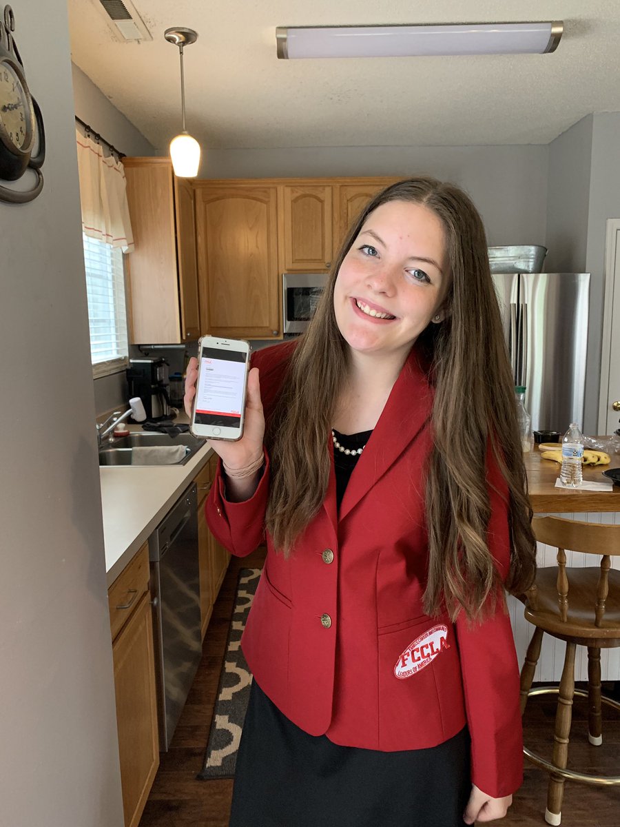 FCCLAPrograms's tweet photo. Hello, FCCLA! I’m Regan Rhymes your incoming National VP of Programs! I am BEYOND excited to see what this year has in store for FCCLA. The NEC and I are here for you! Ask us questions, tell us about your day, share ideas, ANYTHING! We are so happy to serve this year. :) https://t.co/F0dRrn1Qqv