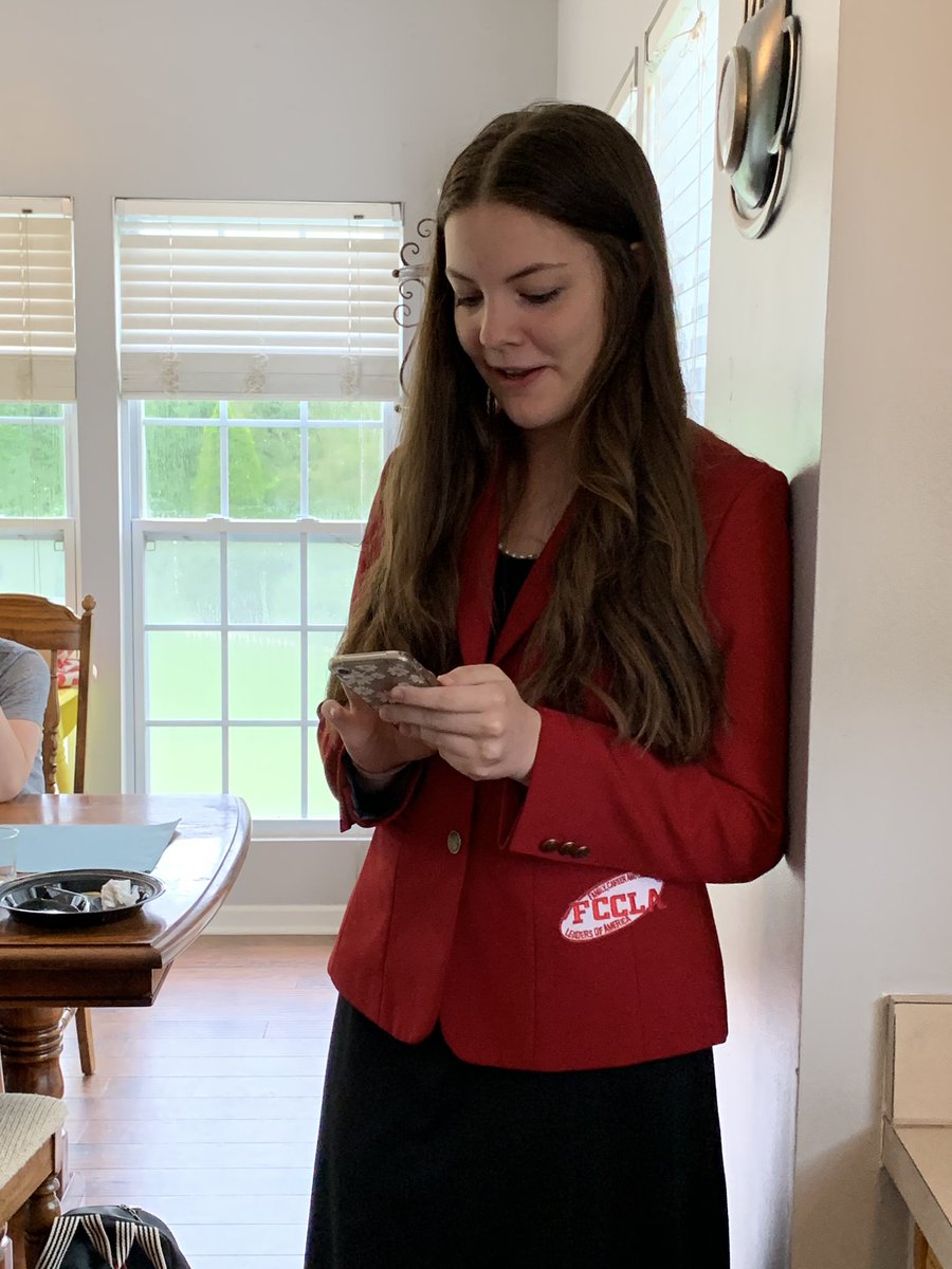 FCCLAPrograms's tweet photo. Hello, FCCLA! I’m Regan Rhymes your incoming National VP of Programs! I am BEYOND excited to see what this year has in store for FCCLA. The NEC and I are here for you! Ask us questions, tell us about your day, share ideas, ANYTHING! We are so happy to serve this year. :) https://t.co/F0dRrn1Qqv