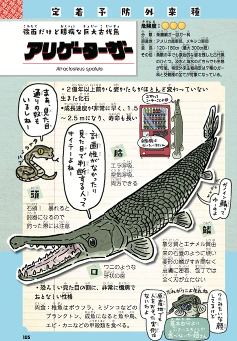 ちなみに #ジュラシックワールド 同様、 人間のエゴによって命が弄ばれている外来種の問題を、マンガとイラストでゴリゴリにわかりやすく説明した『侵略!#外来いきもの図鑑 もてあそばれた者たちの逆襲』https://t.co/I1NSzJmws8 好評発売中です。 