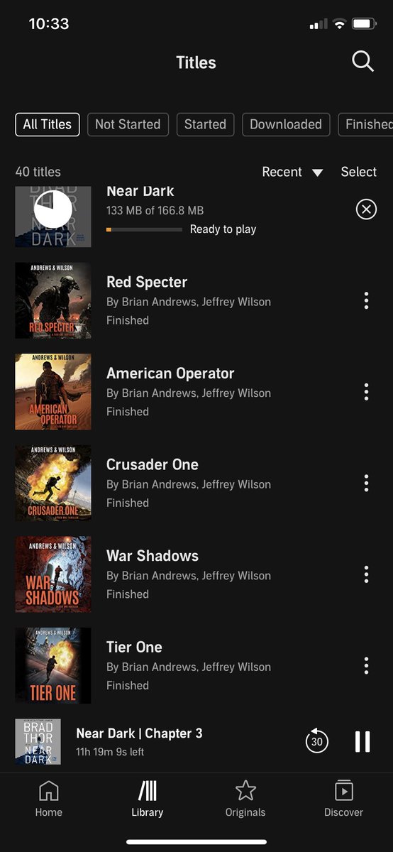 MllrChris's tweet photo. @BAndrewsJWilson Just finished going through the #TierOne #RedSpecter series again in preparation for #Collateral release so excited for more #JohnDempsey https://t.co/73zFF2Z0dc