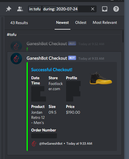 tofukicks1's tweet photo. just a light day for me...
thanks @theGaneshBot @GaneshCooked @jeru035 @OculusProxies @Leafproxies 
use code "TOFU" for a discount on jeru proxies https://t.co/5IziLMeJON