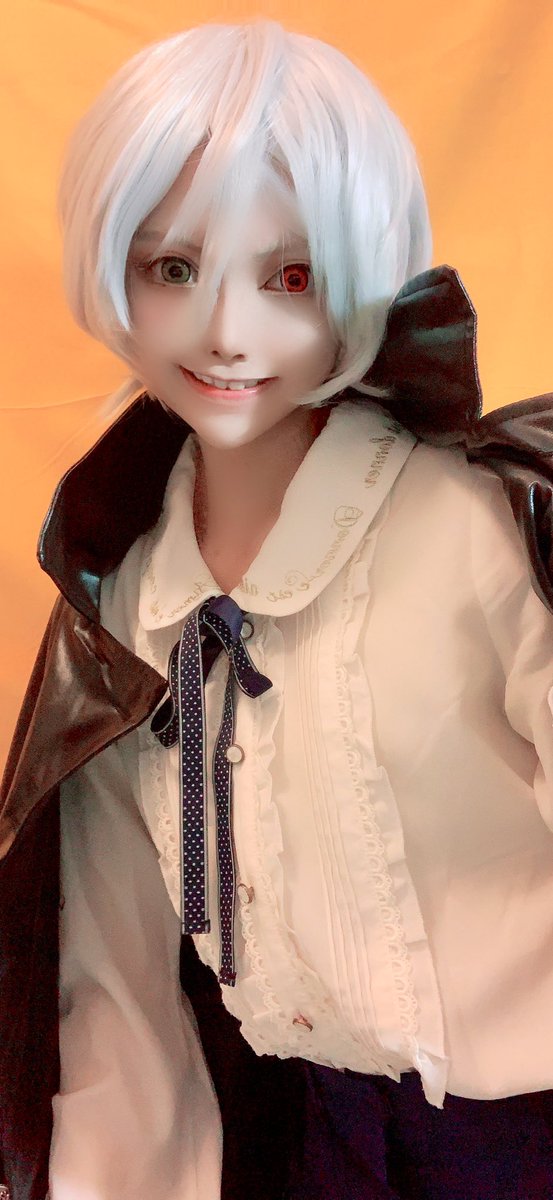 【オリキャラコス】
自分を悪役化してもらうタグで出来たオリキャラのコスしてみました!

最期は爆散して死ぬタイプのショタ

めちゃめちゃたのしかった…☺️ 