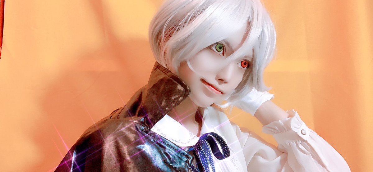 【オリキャラコス】
自分を悪役化してもらうタグで出来たオリキャラのコスしてみました!

最期は爆散して死ぬタイプのショタ

めちゃめちゃたのしかった…☺️ 