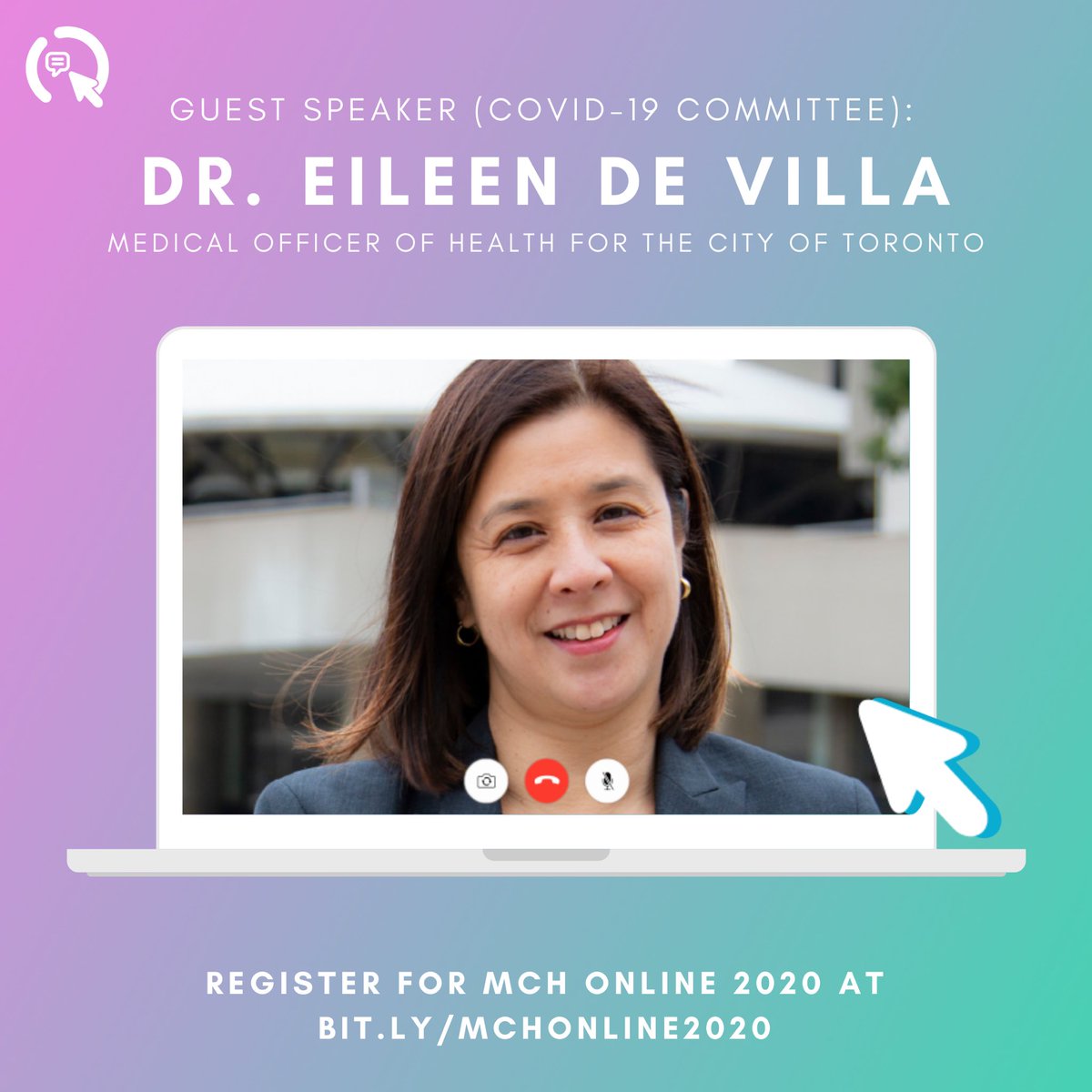 ModelCityHall's tweet photo. Join us on August 8th to hear Dr. de Villa and others speak at #MCHOnline2020! https://t.co/ogDjnQ397d