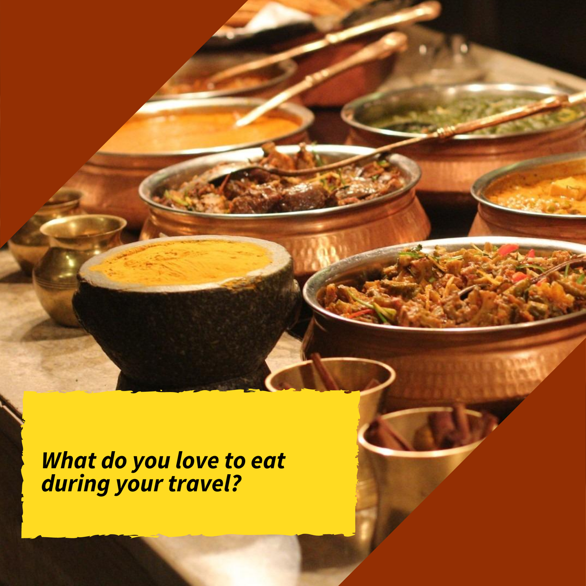 localites_co's tweet photo. What do you love to eat during your travel? #foodtravel https://t.co/CxiZARrzfh