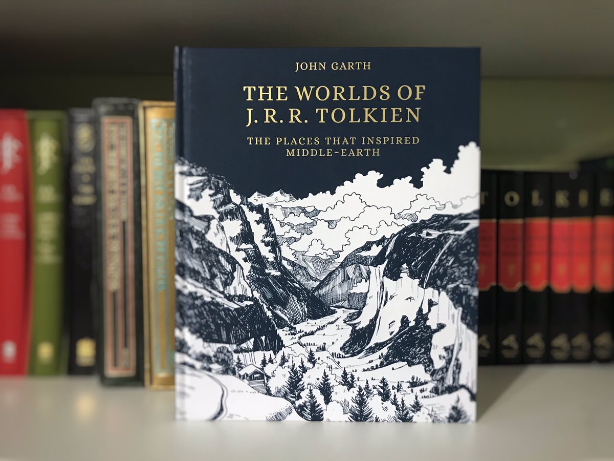  #TolkienEveryday Day 2: Released just last month  @JohnGarthWriter The Worlds of J.R.R Tolkien has to be one of the most beautiful books on Tolkien to date with stunning illustrations on every page, as well as being chalked full of great information on the professor’s influences!