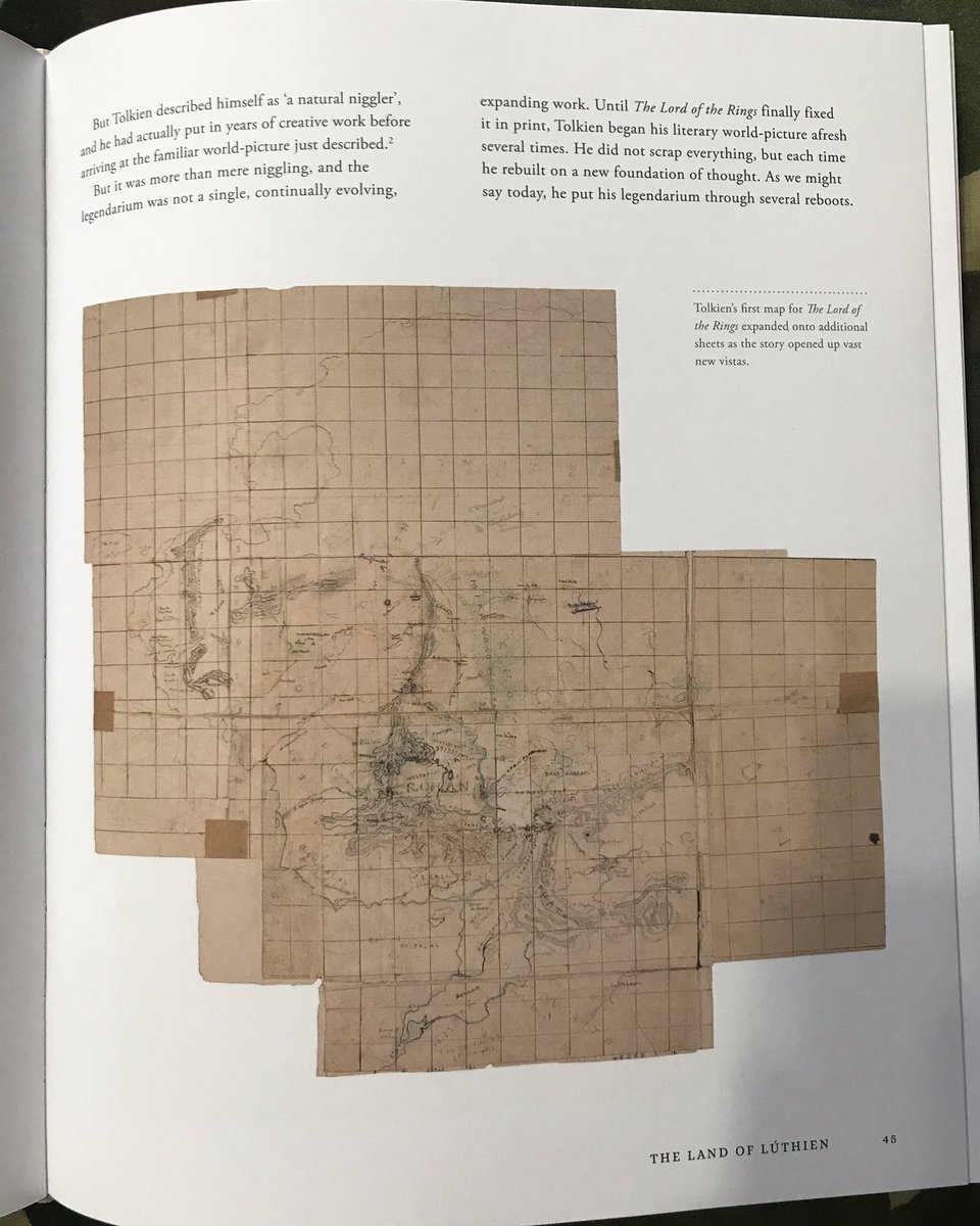  #TolkienEveryday Day 2: Released just last month  @JohnGarthWriter The Worlds of J.R.R Tolkien has to be one of the most beautiful books on Tolkien to date with stunning illustrations on every page, as well as being chalked full of great information on the professor’s influences!