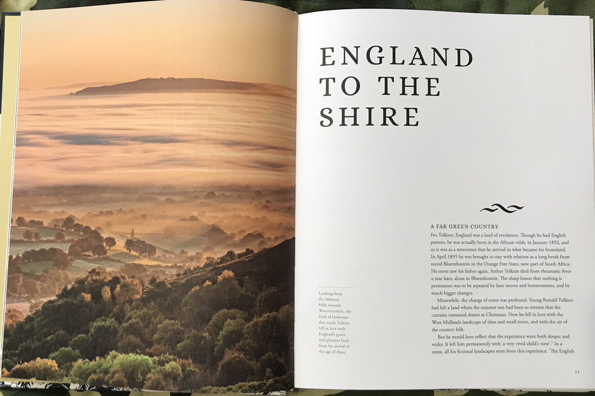  #TolkienEveryday Day 2: Released just last month  @JohnGarthWriter The Worlds of J.R.R Tolkien has to be one of the most beautiful books on Tolkien to date with stunning illustrations on every page, as well as being chalked full of great information on the professor’s influences!