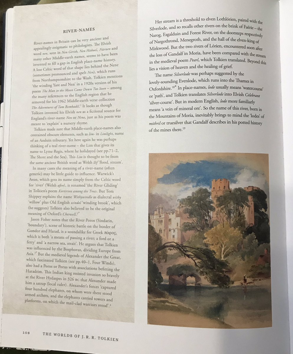  #TolkienEveryday Day 2: Released just last month  @JohnGarthWriter The Worlds of J.R.R Tolkien has to be one of the most beautiful books on Tolkien to date with stunning illustrations on every page, as well as being chalked full of great information on the professor’s influences!