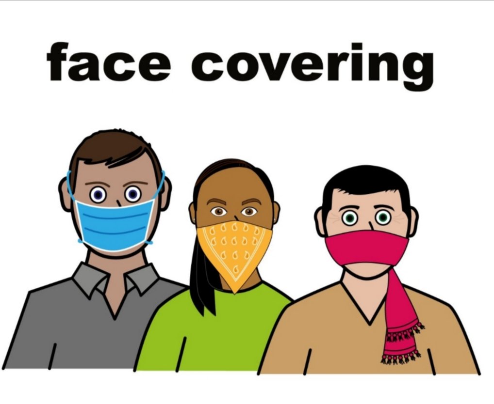 People should wear a mask in health care settings, shops and on public transport😷
If you can't cover your face because of your #learningdisability or #autism, that is OK. If you are coming to <a href="/LeedsHospitals/">Leeds Teaching Hospitals</a>, call 0113 2066836 or email Leedsth-tr.ldautism@nhs.net to ask for help