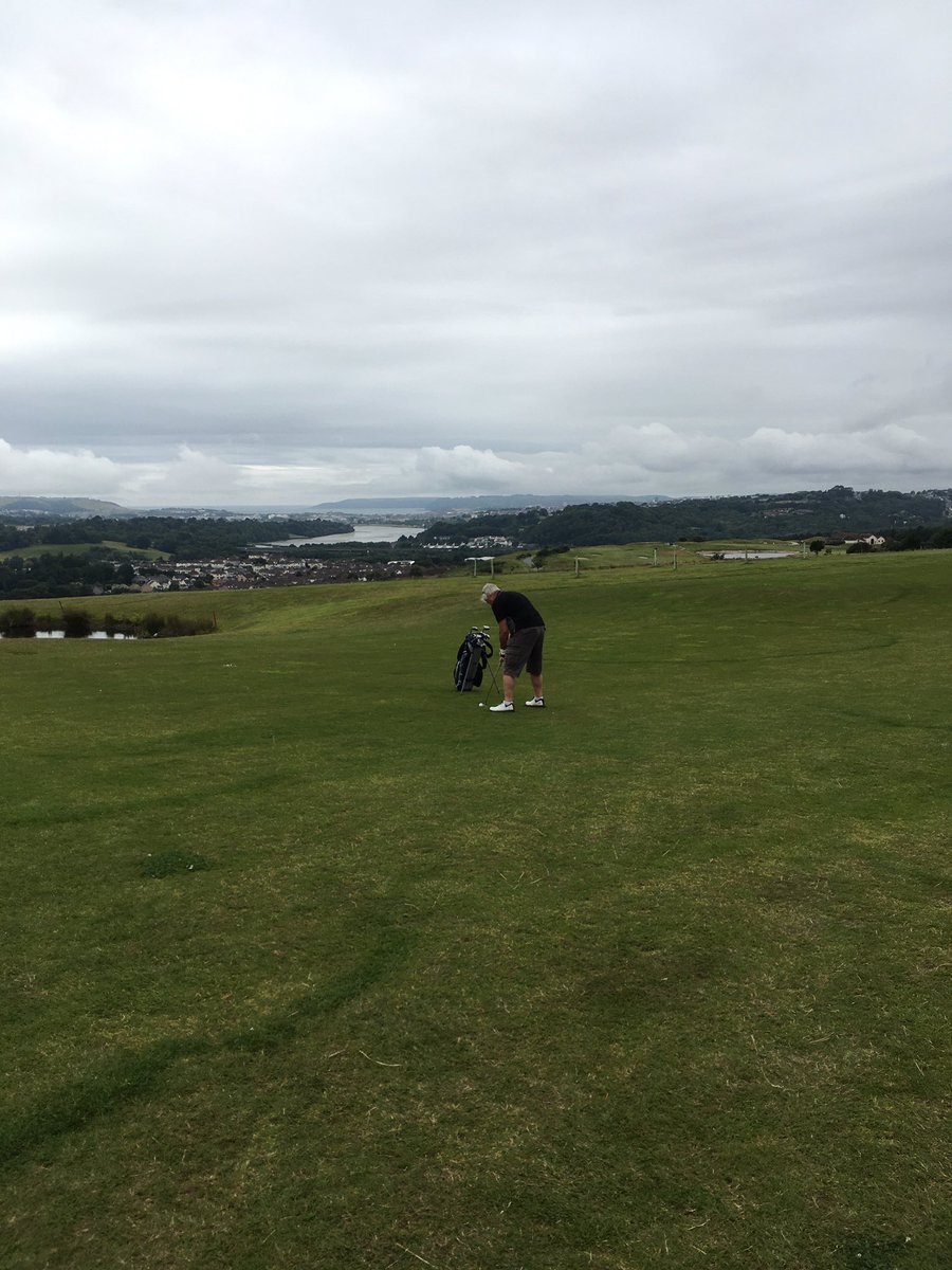 gary_priestley's tweet photo. Lovely views from #Boringdon across PLYMOUTH sound before the rain ☔️ set in. I shot 49 which was ok for a course I’ve ever played ⛳️🏌️♂️ https://t.co/6QViLp8Qyi